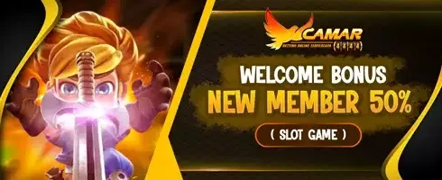Bonus Selamat Datang New Member 100% promotion banner